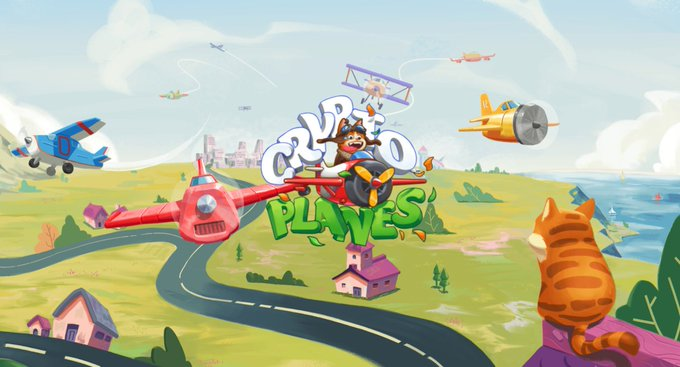 بازی Crypto Planes | توکن CPAN | بازی متاورس | چارت پلاس