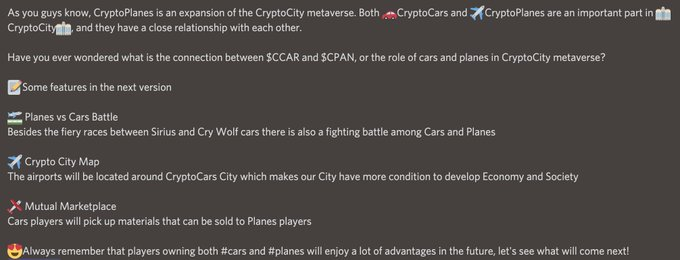 بازی Crypto Planes | توکن CPAN | بازی متاورس | چارت پلاس